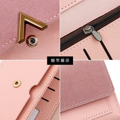Fashionable Simple Long Wallet For Women