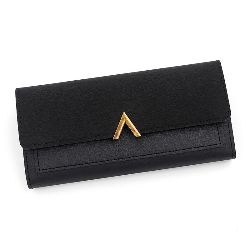 Fashionable Simple Long Wallet For Women